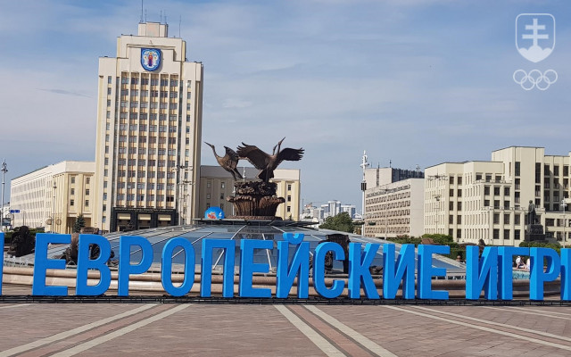 Fakt, že Minsk hostí II. európske hry, je v meste jednoducho neprehliadnuteľný. Branding podujatia vidno takmer na každom kroku.