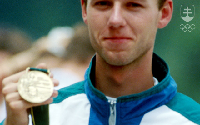 Jozef Gönci s atlantským olympijským bronzom.